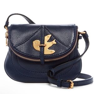 Marc By Marc Jacobs Petal To The Metal Navy Blue Cross Body Bag